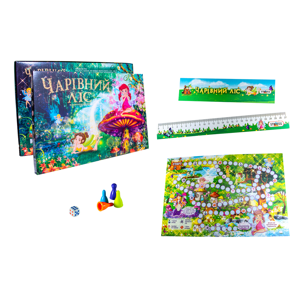 Фото, Видеообзоры настільна гра strateg чарівний ліс українською мовою (30215)