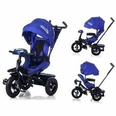 Велосипед трьохколісний TILLY CAYMAN T-381/4 Синій льон