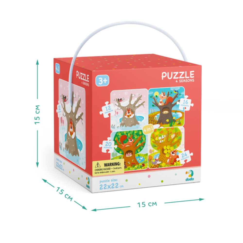 Фото, Видеообзоры набір пазлів 4в1 dodo