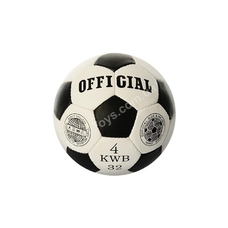М'яч футбольний OFFICIAL 2500-20-4ABC (30 шт) розмір 4, ПУ 1,4мм, 4слоя, 32панелі, 370-390г,
