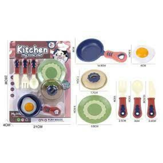 Посудка 208-2 (288/2) 7 елементів, на листі