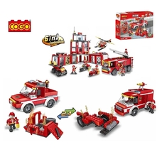 Конструктор COGO Пожежна станція/Fire Set, арт. 3022-4