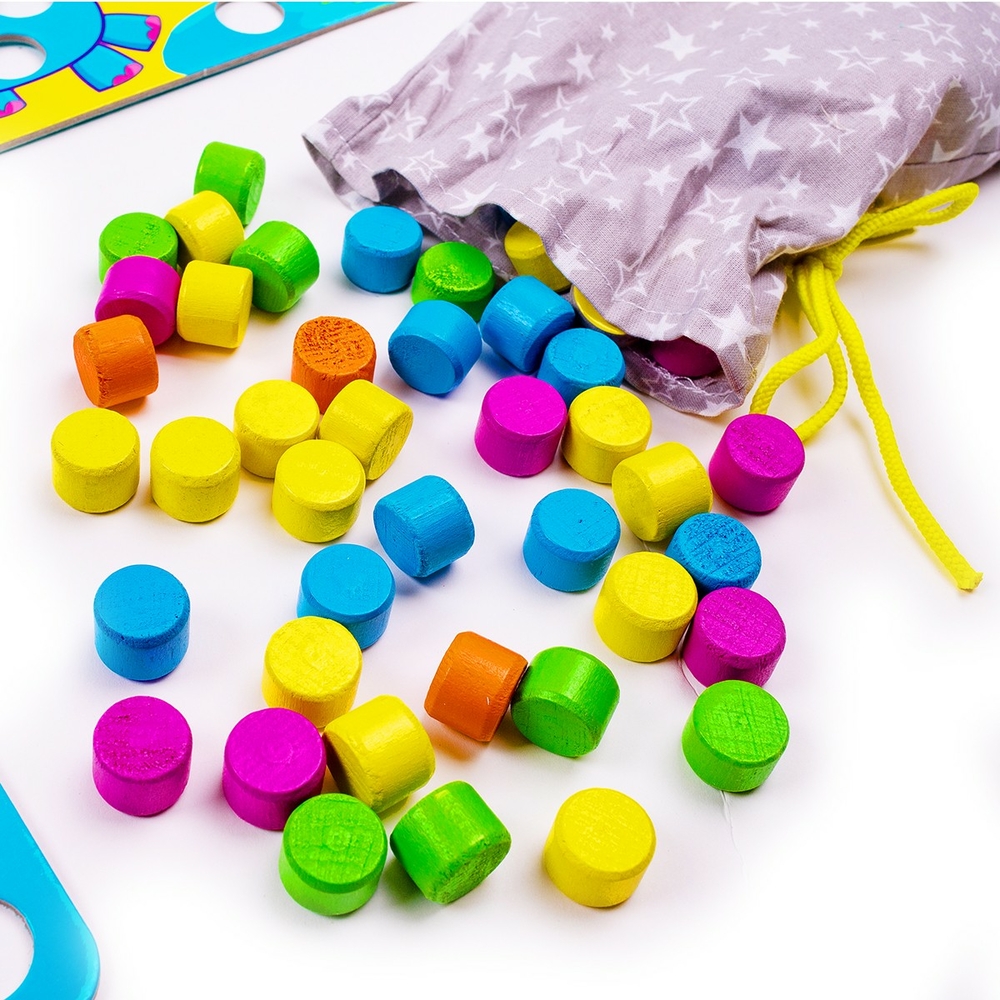 Фото, Видеообзоры дерев'яна мозаїка з мішечком. «зоопарк» rw4004