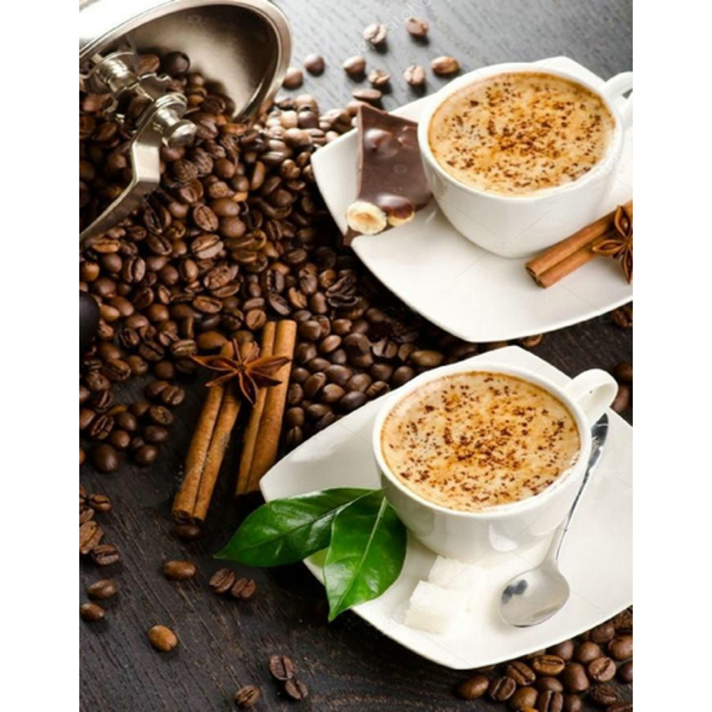 Фото, Видеообзоры алмазна мозаїка strateg преміум зустріч на каву без підрамника розміром 40х50 см  (jsfh85901)