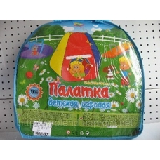 Палатка M 0506 (18шт) пирамида, 6 граней, в сумке, 144-244-104см
