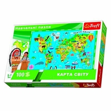 Пазли 15531 Карта світу