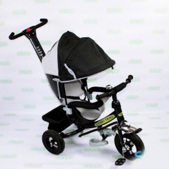 Велосипед триколісний TILLY Combi Trike BT-CT-0015 РОЖЕВИЙ с надувными колесами /1/