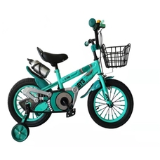 Велосипед підростковий бутилочка+ корзина металевий JG  зб 85%(Синій, червоний, зелений)