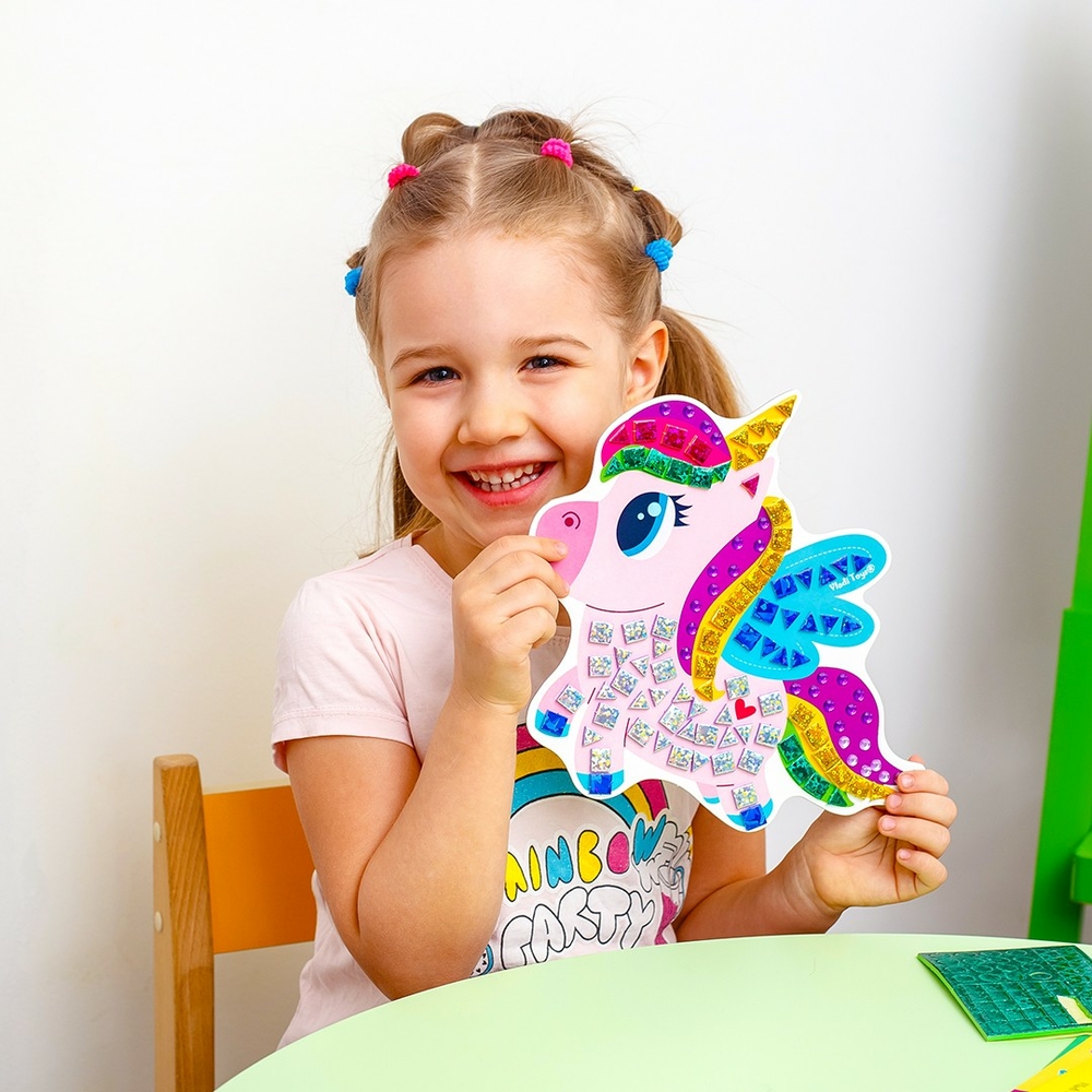 Фото, Видеообзоры набір для творчості "creative box. єдиноріг" vladi toys vt4433-07