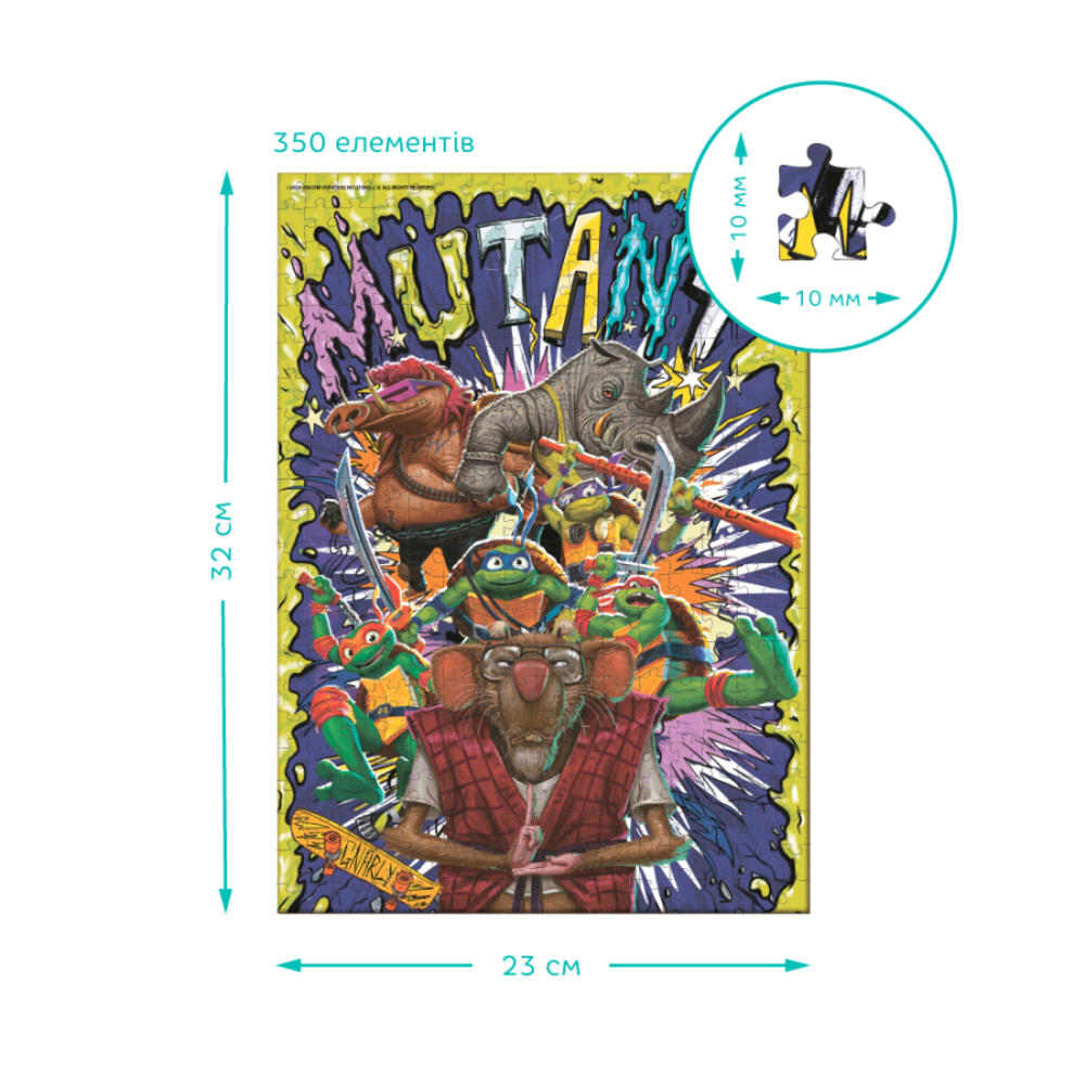 Фото, Видеообзоры пазл dodo tmnt мутантське безчинство