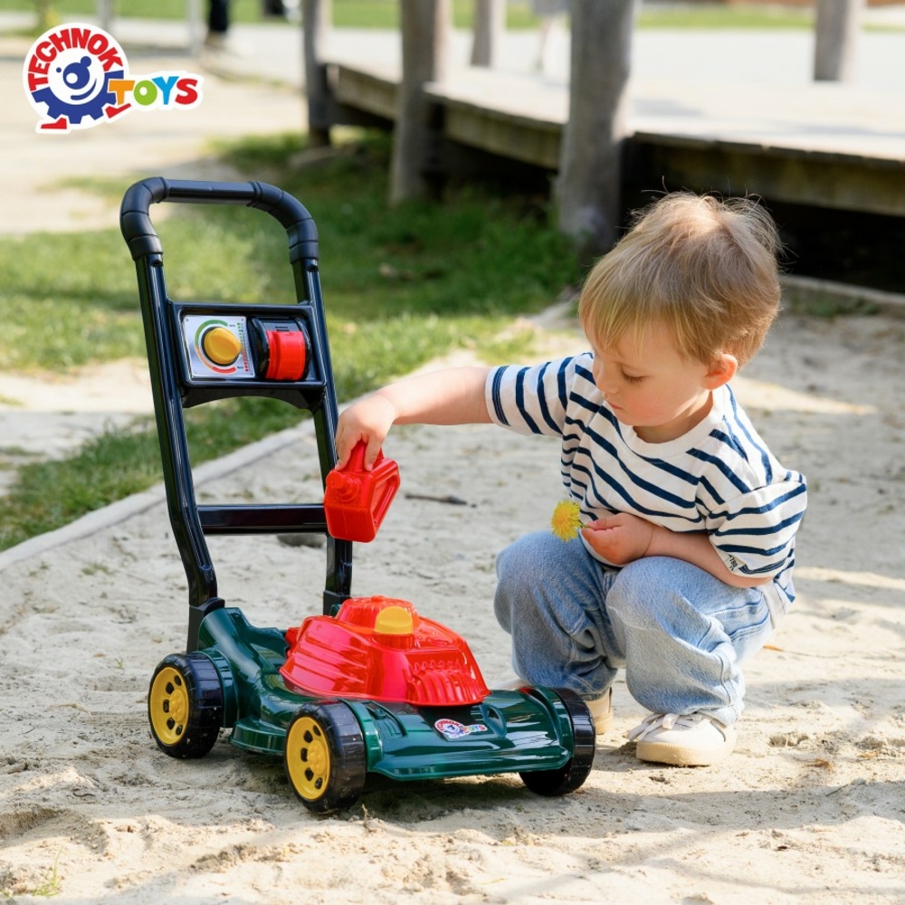 Фото, Відеоогляди іграшка «газонокосарка технок», арт.9611