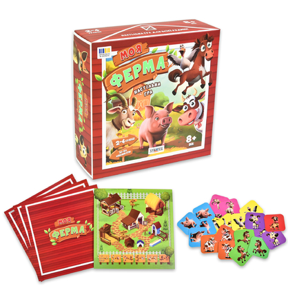 Фото, Видеообзоры настільна гра strateg моя ферма українською мовою (30435)
