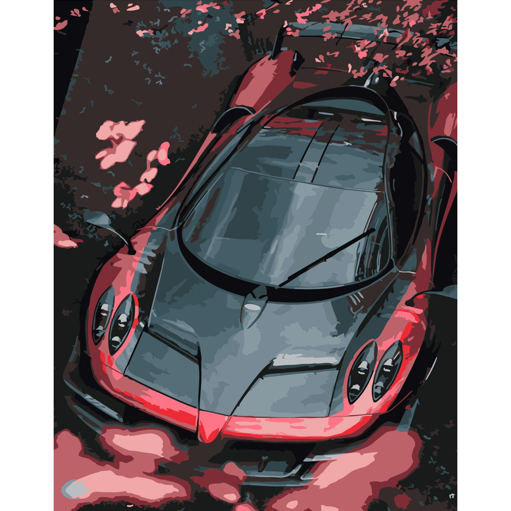 Фото, Видеообзоры картина за номерами strateg преміум суперкар розміром 40х50 см (dy226)