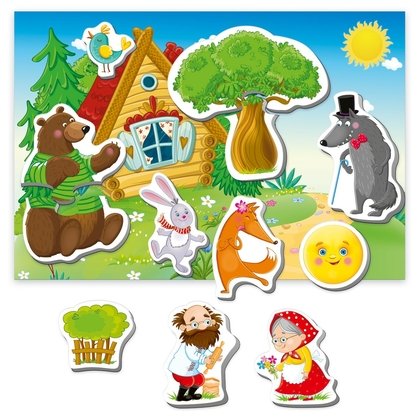 Фото, Видеообзоры гра настільна vladi toys магнітний театр академія розвитку "колобок" vt3206-30