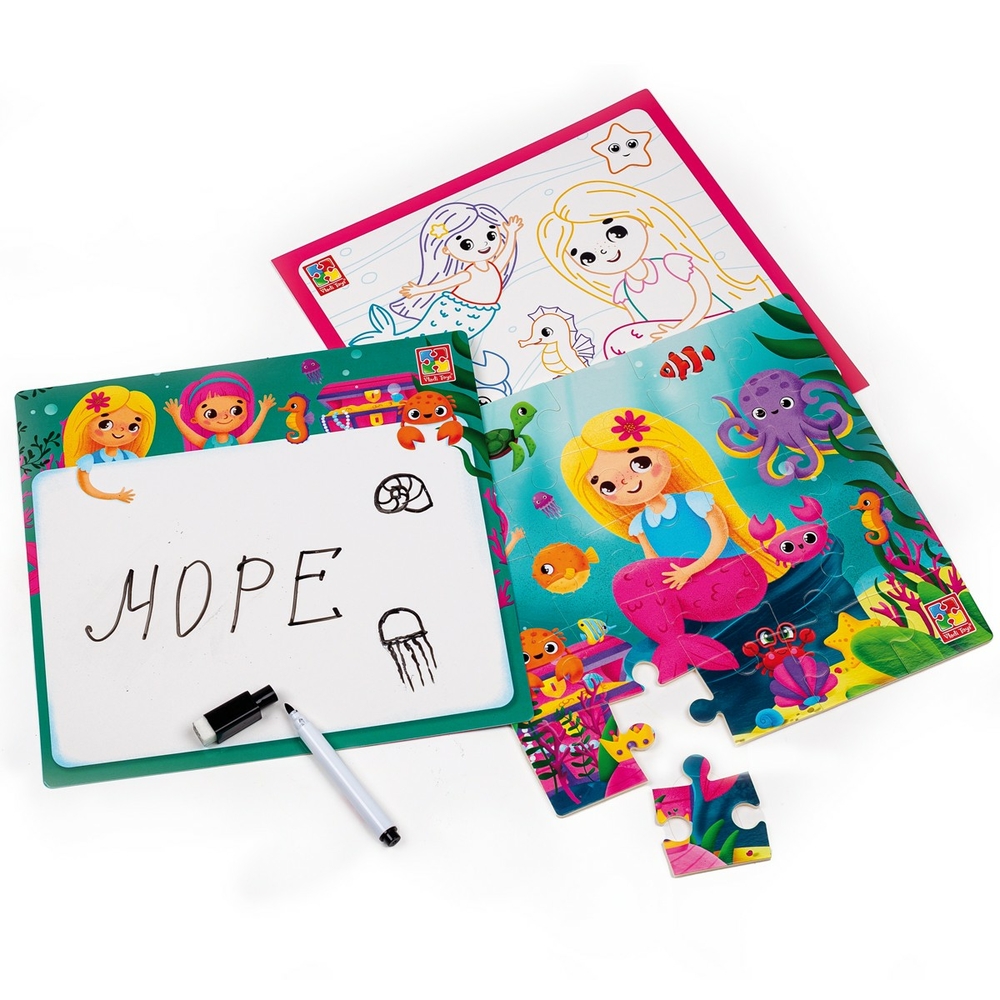 Фото, Видеообзоры набір 4в1 «русалоньки» vt2002-04