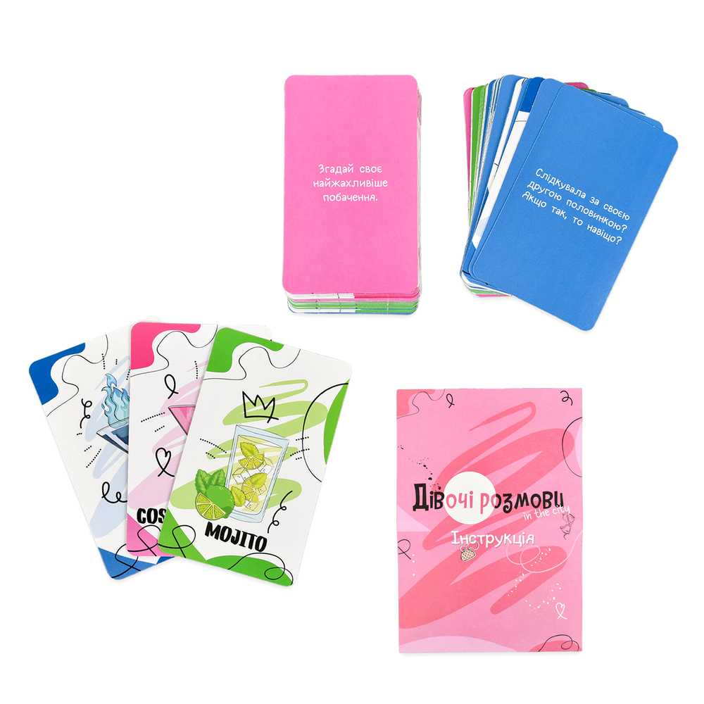 Фото, Відеоогляди настільна гра "дівочі розмови" strateg  (30590)