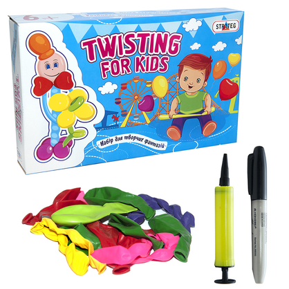 Фото, Видеообзоры набір для творчості strateg twisting for kids українською мовою (314)