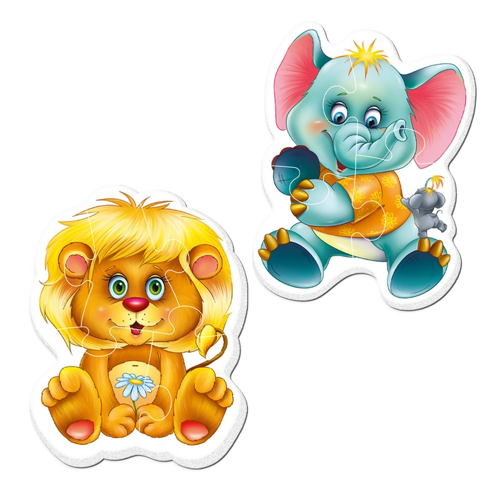 Фото, Відеоогляди магнітні бебі пазли «зоопарк» vt3208-28