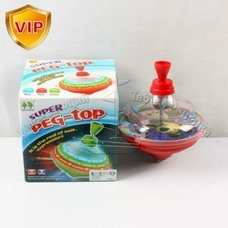 Дзига CQS 788-3 (108шт) ММ, муз, світло, в кор-ке, 13,5-14-12,5 см