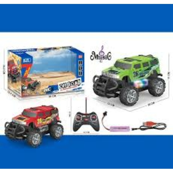 Джип на р/к BJL253 (60) 2 кольори, звуки, музика, акум 3.7V, пульт 27MHz, масштаб 1:20, в коробці