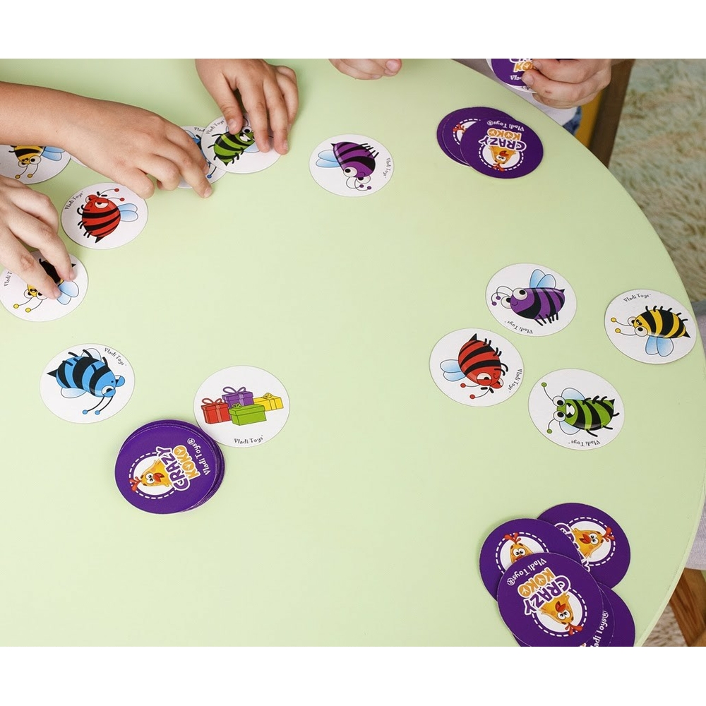 Фото, Відеоогляди гра в мішечку «шалені бджоли» vt8077-15