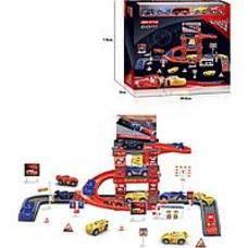 Гараж 660-A110 Тачки с машинами кор.54*34,5*7,2 /24/