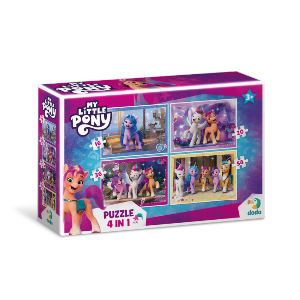 Фото, Видеообзоры пазл 4в1 dodo my little pony нове покоління