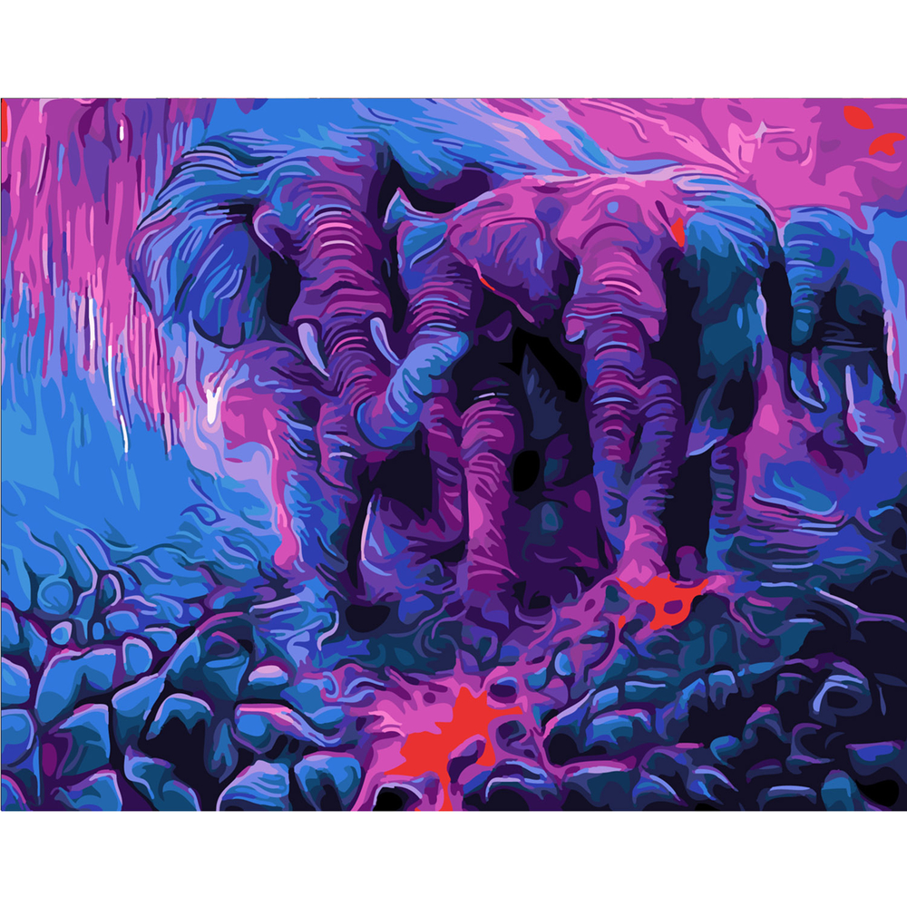 Фото, Відеоогляди картина за номерами strateg преміум акварельні гіганти з лаком розміром 40х50 см sy6247