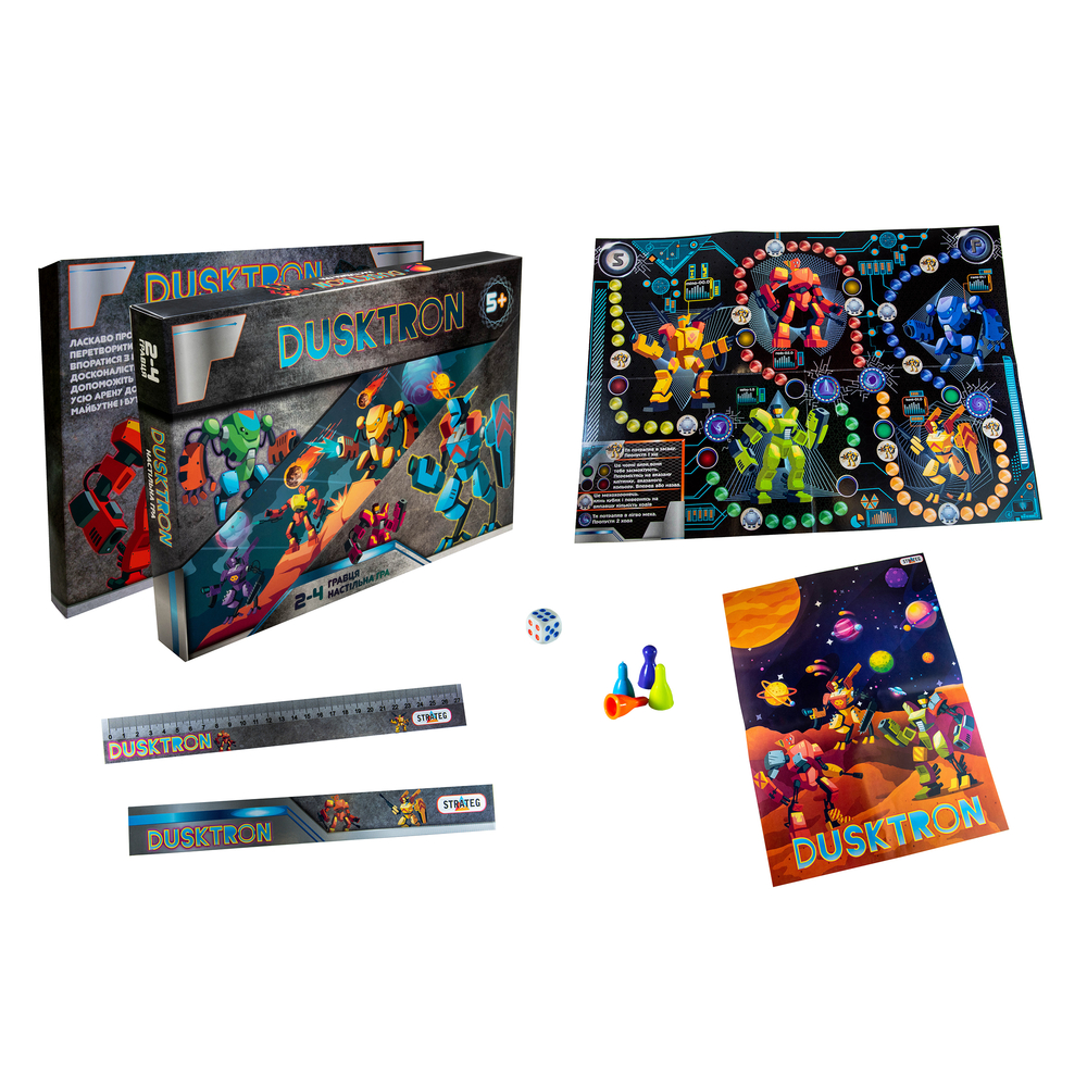 Фото, Видеообзоры настільна гра strateg dusktron українською мовою (30468)