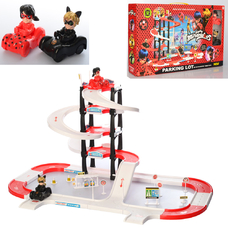 Гараж 553-129 LDC транспорт з фігуркою та дорожніми знаками