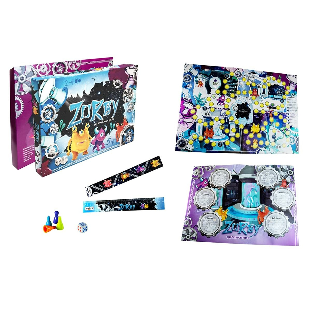 Фото, Відеоогляди настільна гра strateg zorby російською мовою (30307)