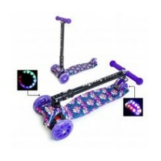 Самокат SCOOTER MAXI Чорний (складна ручка)