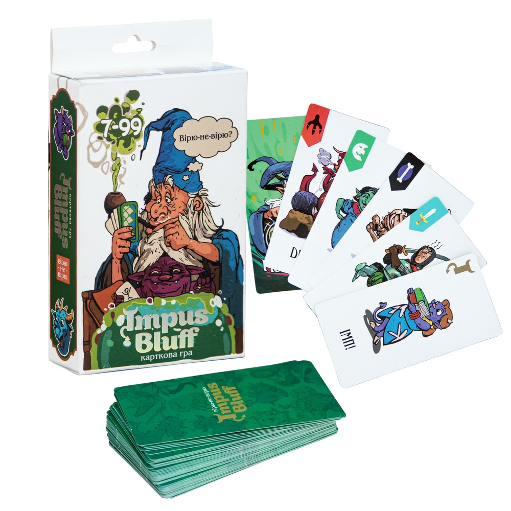 Фото, Видеообзоры карткова гра strateg impus bluff українською мовою (30761)