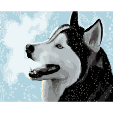 Картина за номерами Strateg ПРЕМІУМ Подих в мороз з лаком та з рівнем розміром 40х50 см (GS1575) Картина за номерами Strateg ПРЕМІУМ Подих в мороз з лаком та з рівнем розміром 40х50 см (GS1575)