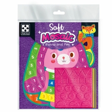 Набір для творчості Vladi Toys зі плюшевою мозаїою «Зайченя та Лисиця» VT4511-16