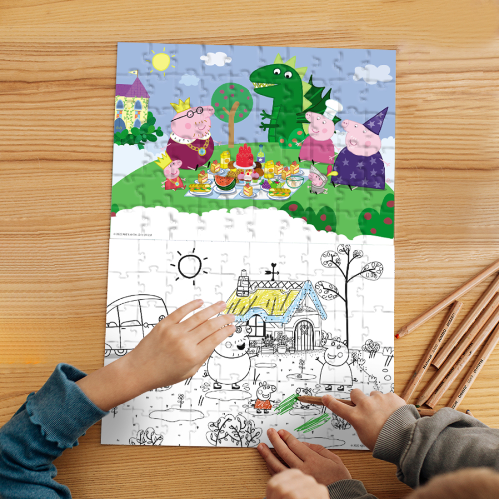 Фото, Видеообзоры пазл 2в1 dodo peppa pig казковий пікнік