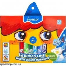 Фломастери 24 кол Syper Washable Jumbo 1632-24СВ