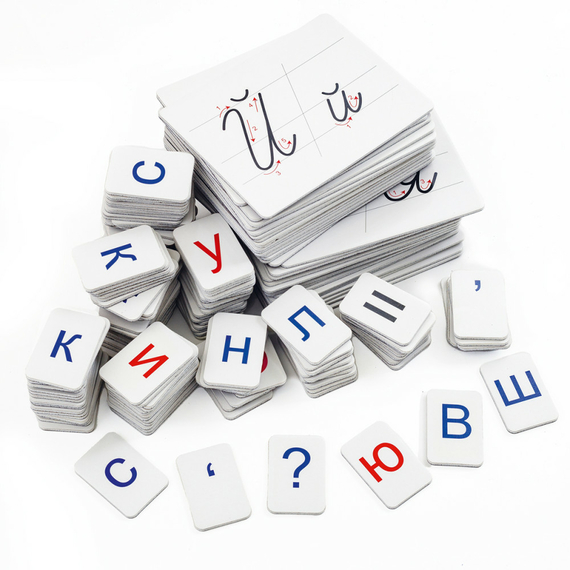 Набір для навчання грамоти/письма (на магнітах) без боксу VT5555-06