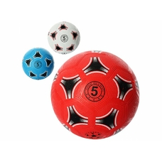 Мяч футбольный VA-0025 (30шт) размер 5, резина Grain, 350г, сетка, в кульке, 3 цвета