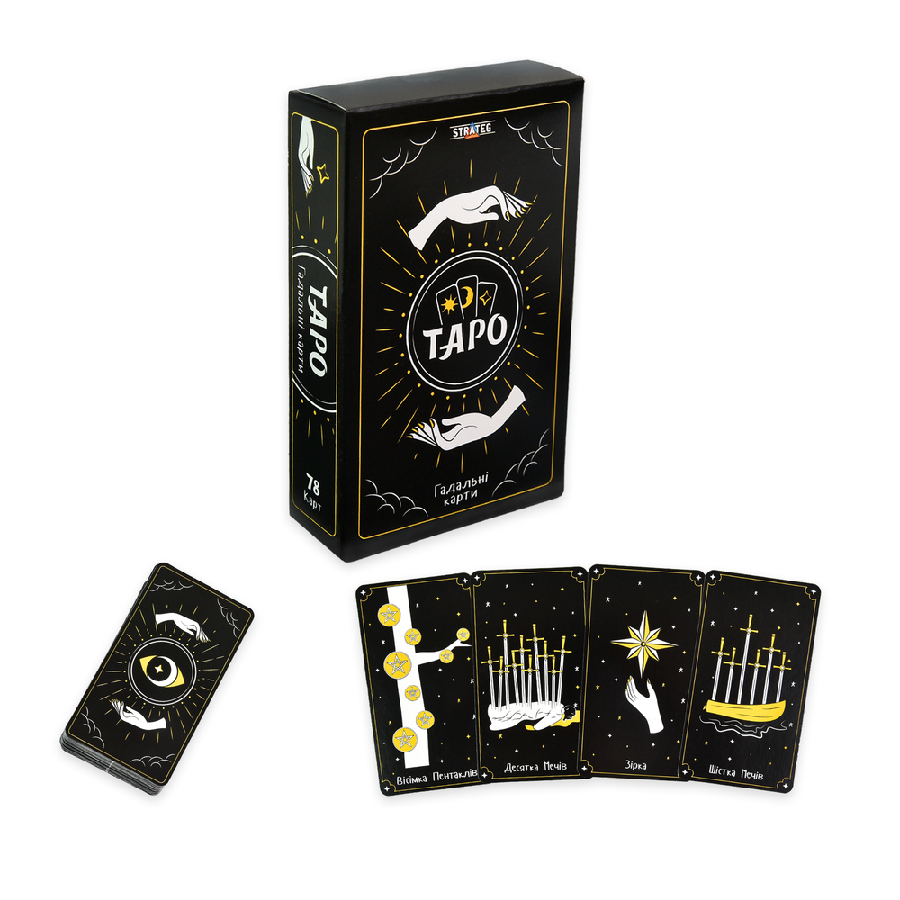 Фото, Відеоогляди гадальні карти strateg таро 78шт/уп (30483)