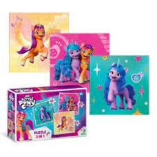 Пазл 200385 My little Pony 3в1