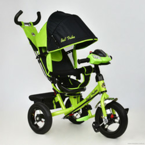 Велосипед 3-х колёс. 7700 В - 5890 /САЛАТОВЫЙ/ Best Trike (1) ПОВОРОТНОЕ СИДЕНЬЕ, НАДУВНЫЕ КОЛЕСА пе