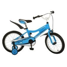 Велосипед PROFI дитячий 16д. 16BA494-2 (1 шт) блакитний, каретка америк, повний захист ланцюга, плас