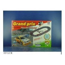 Трек 02986 (24шт / 2) батар., 2 машини на р / у, овал., Довжина шляху-160см, від 3-х років, в кор. 4