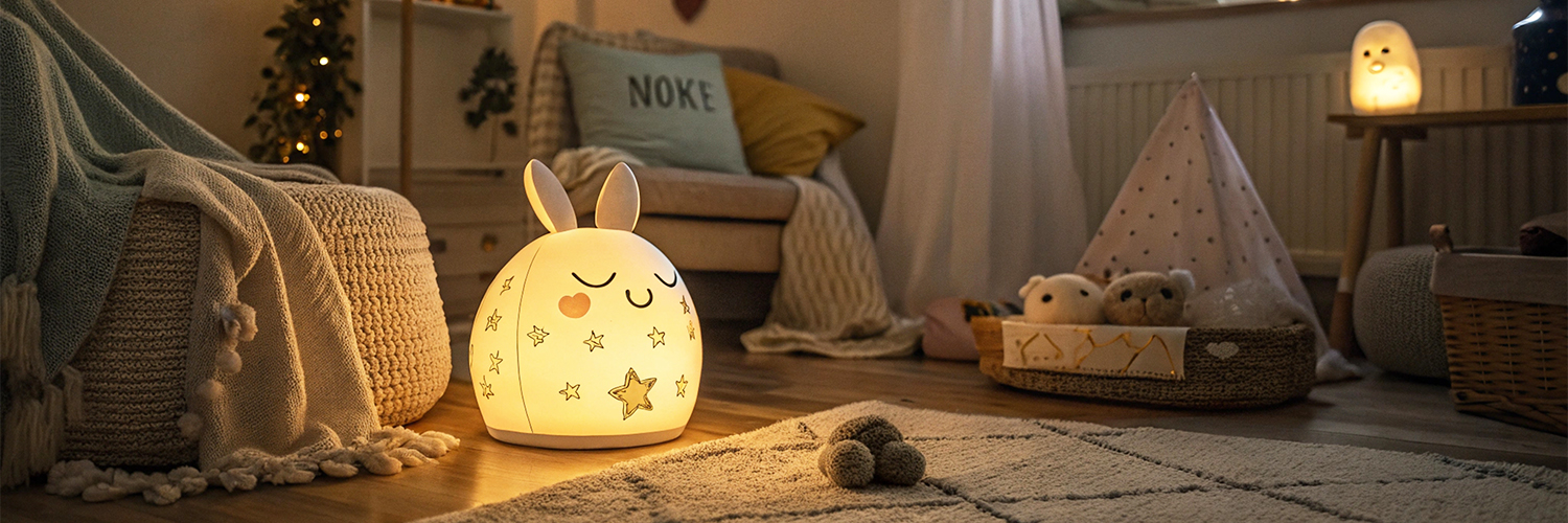 Нічники та проектори для малюків: затишок і чарівність дитячої кімнати