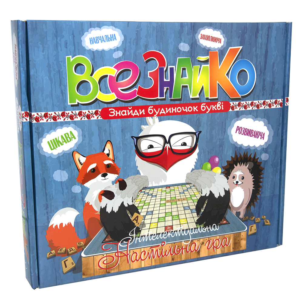 Фото, Відеоогляди настільна гра strateg всезнайко гра у слова українською мовою (802)