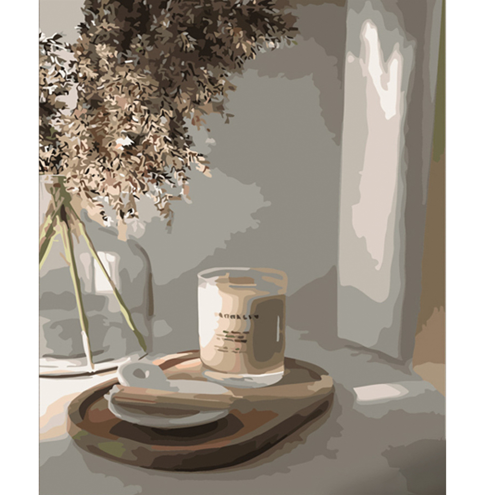 Фото, Відеоогляди картина за номерами strateg преміум затишна атмосфера розміром 40х50 см (gs541)
