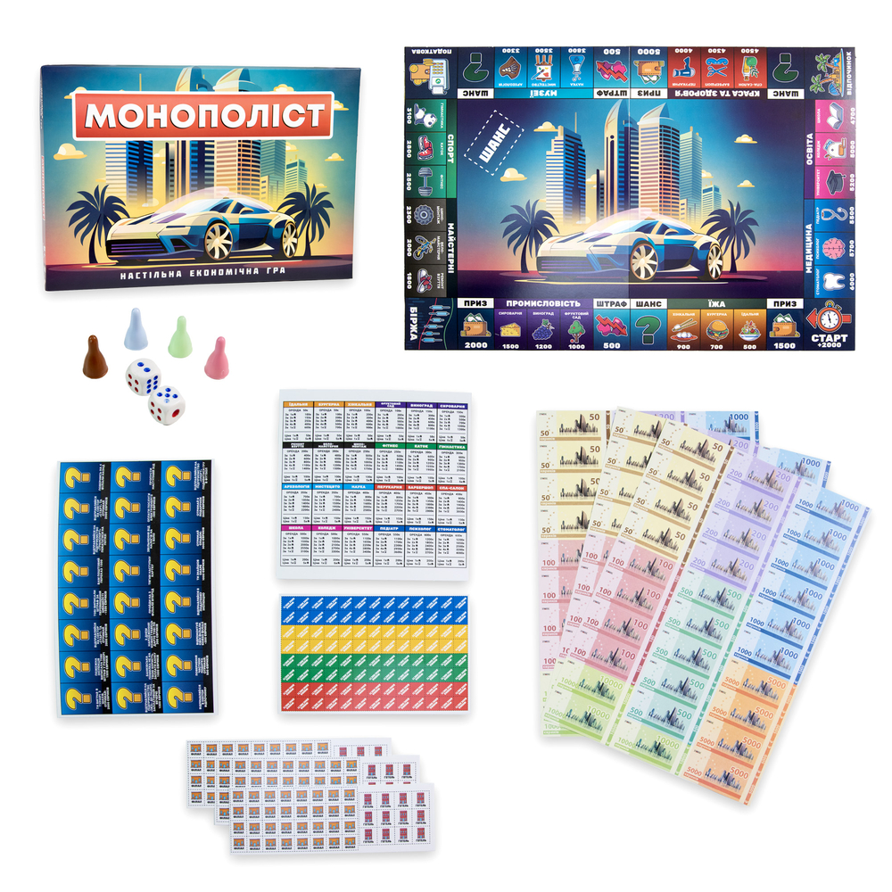 Фото, Видеообзоры настільна гра strateg монополіст економічна українською мовою (30983)