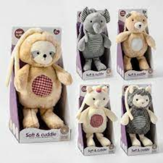 М'яка іграшка з колисковими 5 видів!