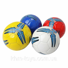 Мяч футбольний BT-FB-0178 PVC розмір 2 100г,2 слоя 4 вида/80/